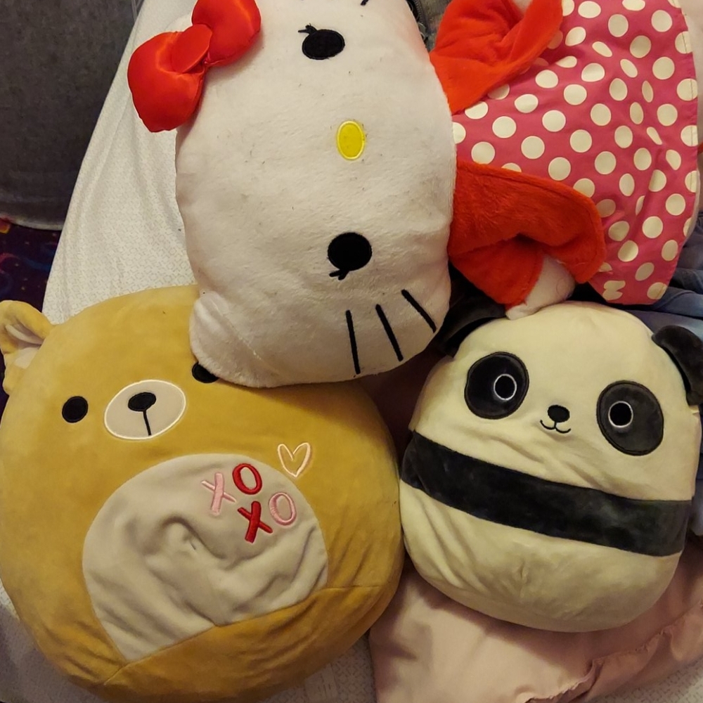 3 comfy dolls
